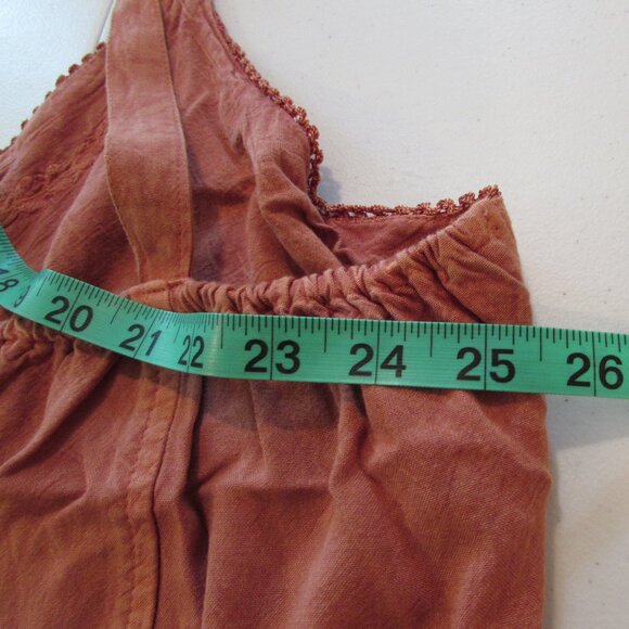 Raya Sun Orange Big Cat Print Embroidered Sun Dress 3X - Picture 12 of 16